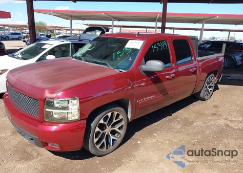 2008 Chevrolet Silverado 1500 Ltz из США, поврежденный, VIN 2GCEC130081339386
